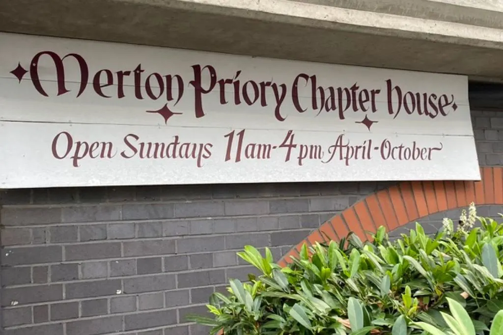 Merton priory chapter house