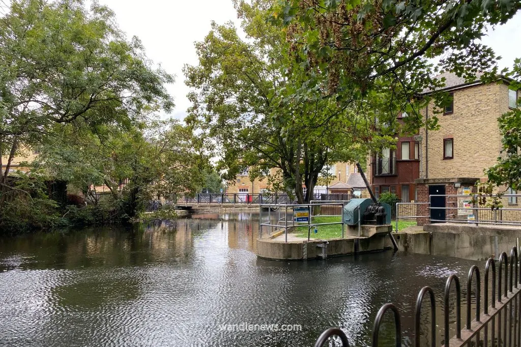 River Wandle at Ravensbury Park