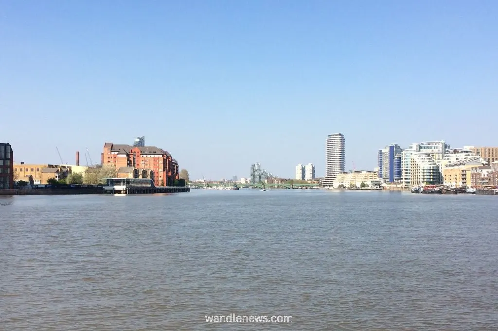 River Thames viewed from Wandsworth