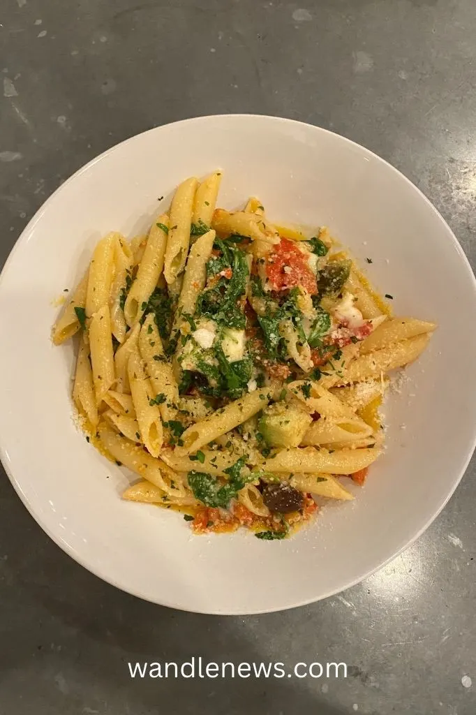 Penne Primavera at Figli del Vesuvio