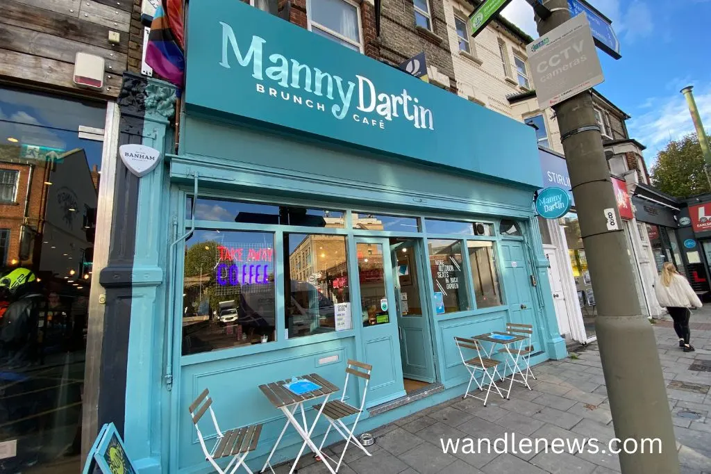 Manny Dartin Cafe in Earlsfield