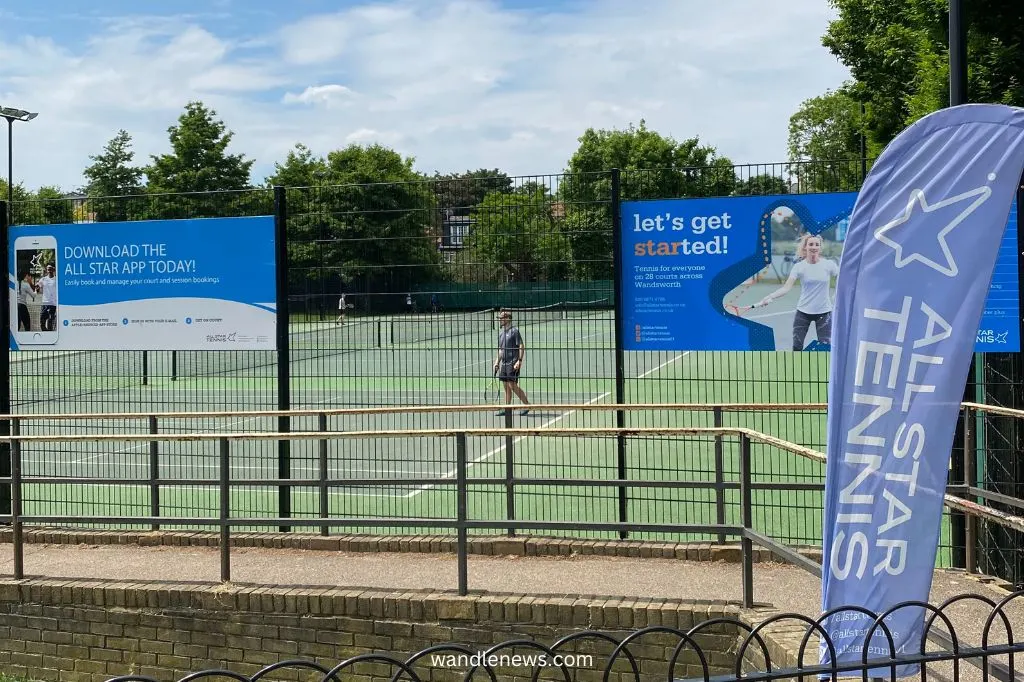 Play Tennis in King George's Park
