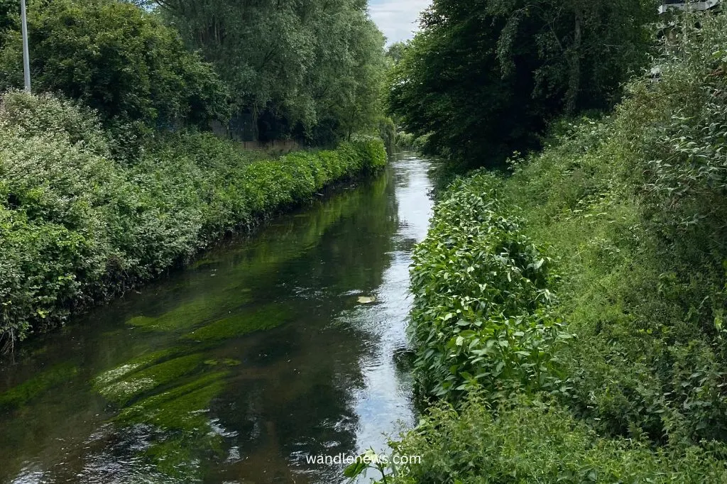 The River Wandle in Wandsworth