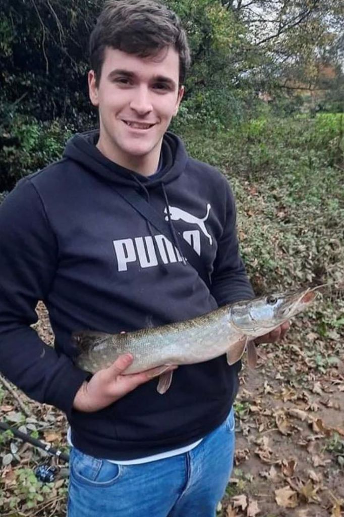 Pike caught on the river Mole by Lee Friend