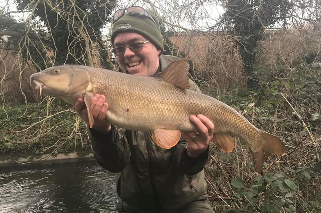 Barbel caught by Mark Anthony Cook on the River Wandle