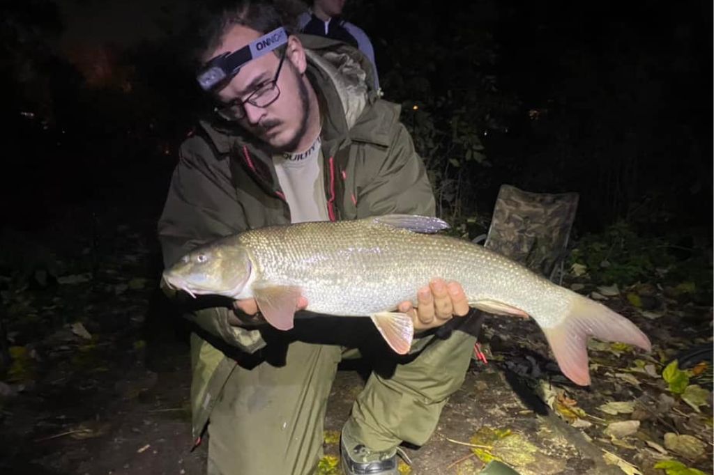 Barbel caught by Jonathan Milton on the river Wandle