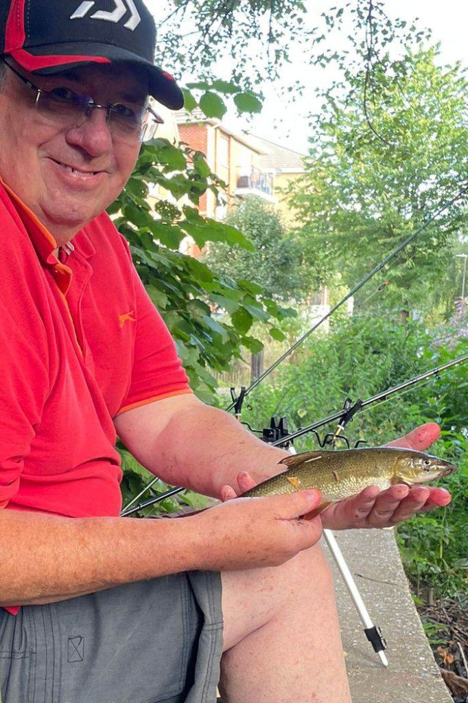 Barbel caught by Gary on the River Wandle