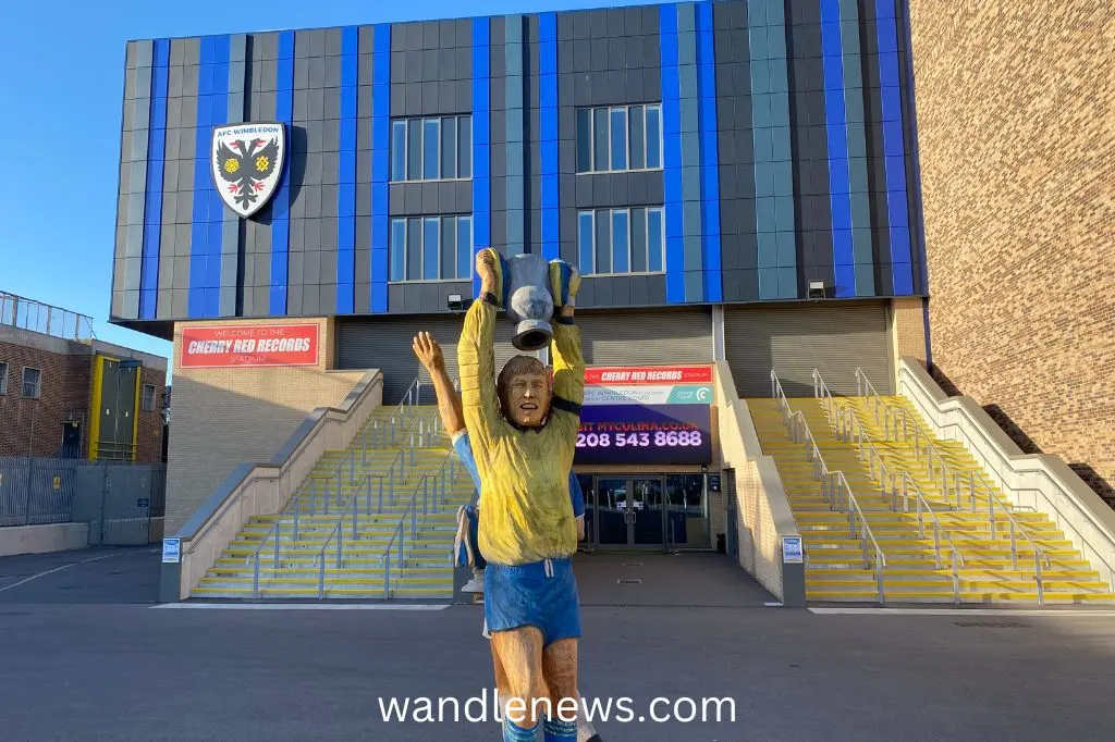 AFC Wimbledon Stadium.  