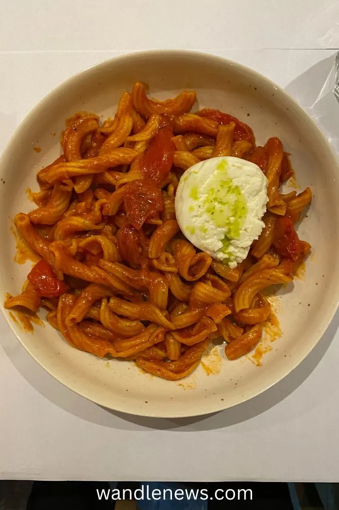 Arrabbiata with Burrata