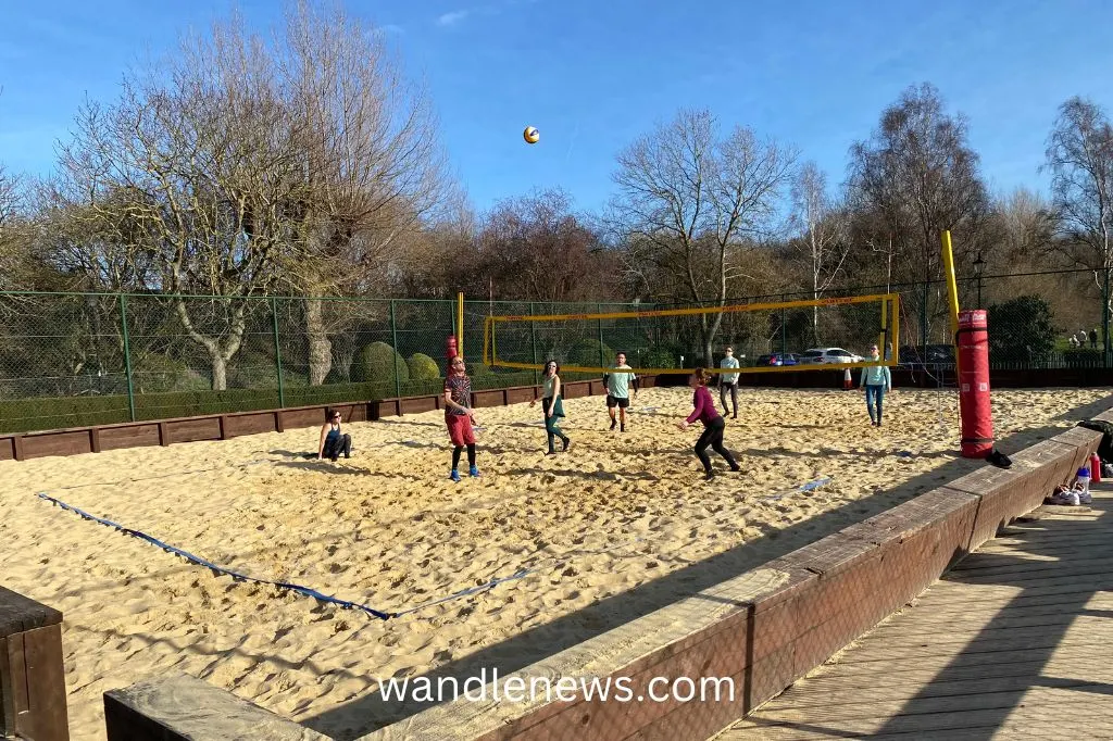 Beach Volleyball Courts Wimbledon Park