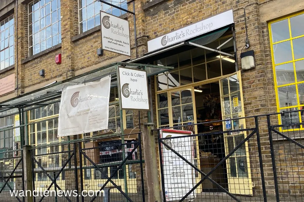 Merton Abbey Mills Crystal Shop