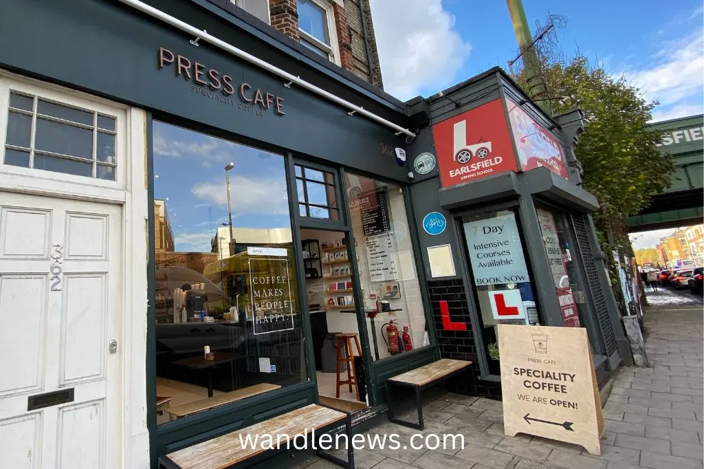 Press Cafe in Earlsfield