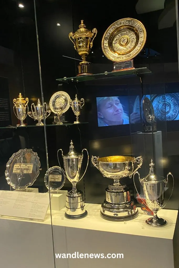 Inside Wimbledon Lawn Tennis Museum