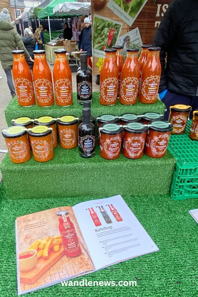 Sauces from Isle of Wight Tomatoes