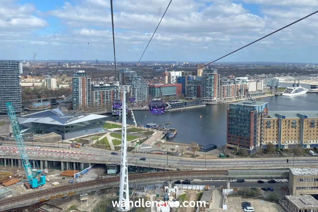 Thames cable car