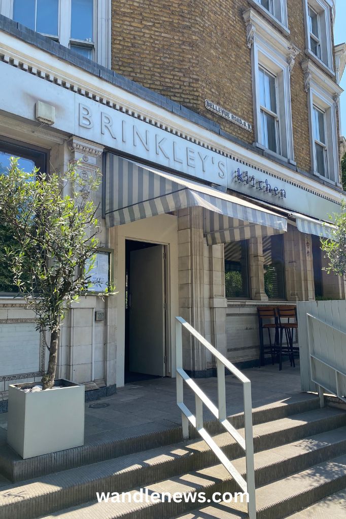 Brinkley's Kitchen on Bellevue Road in Wandsworth