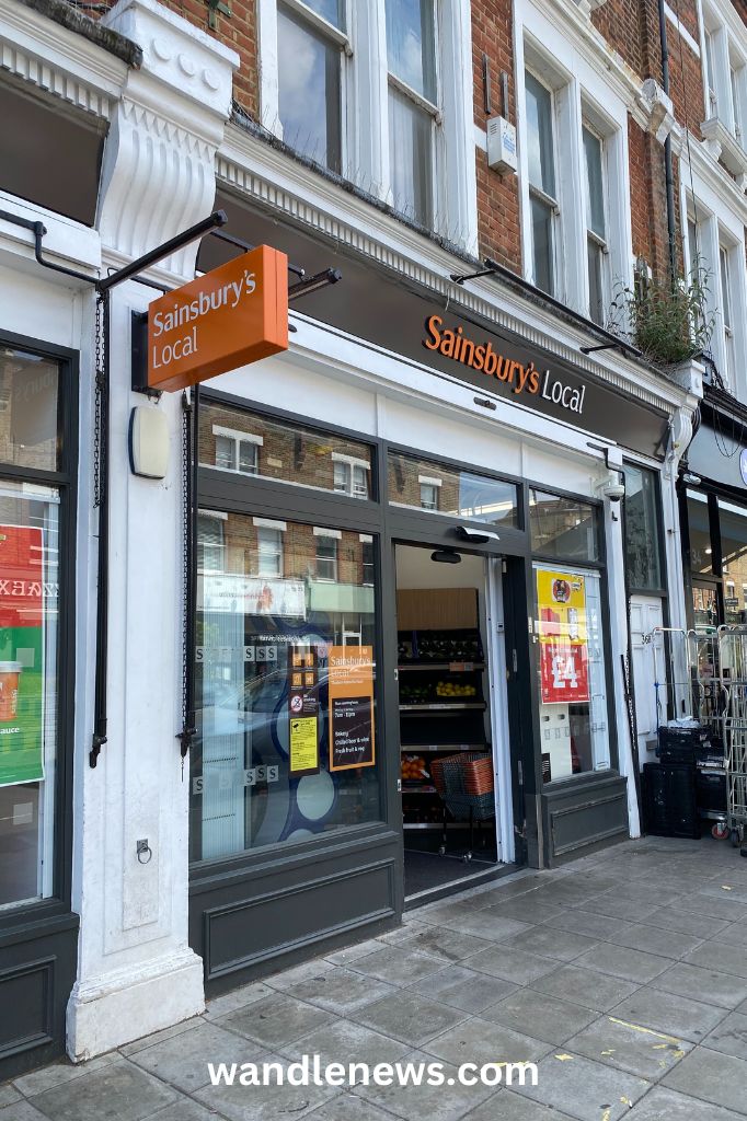 Sainsbury's Local on Abbeville Road in Clapham