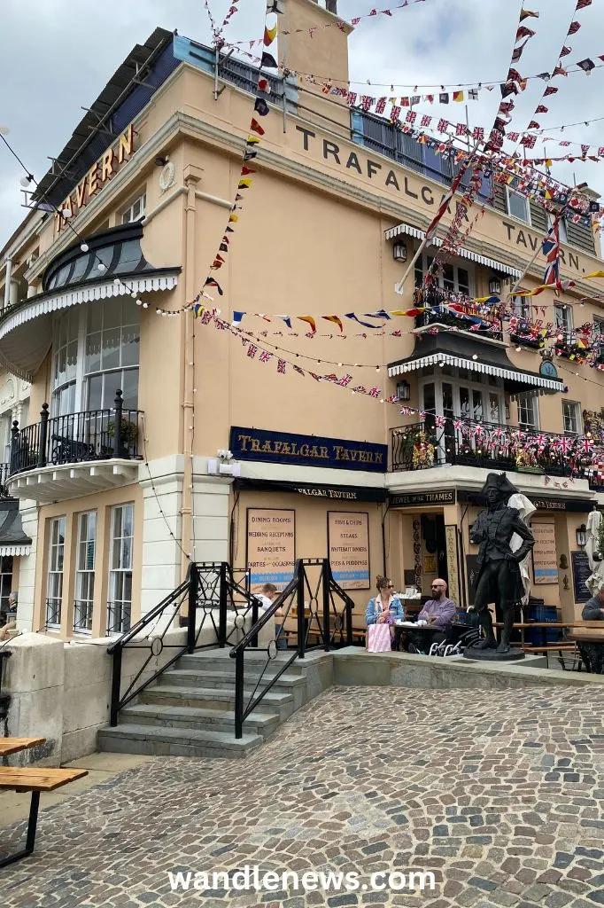 Trafalgar Tavern history