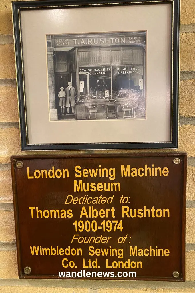 Sewing machine store on Mitcham Road