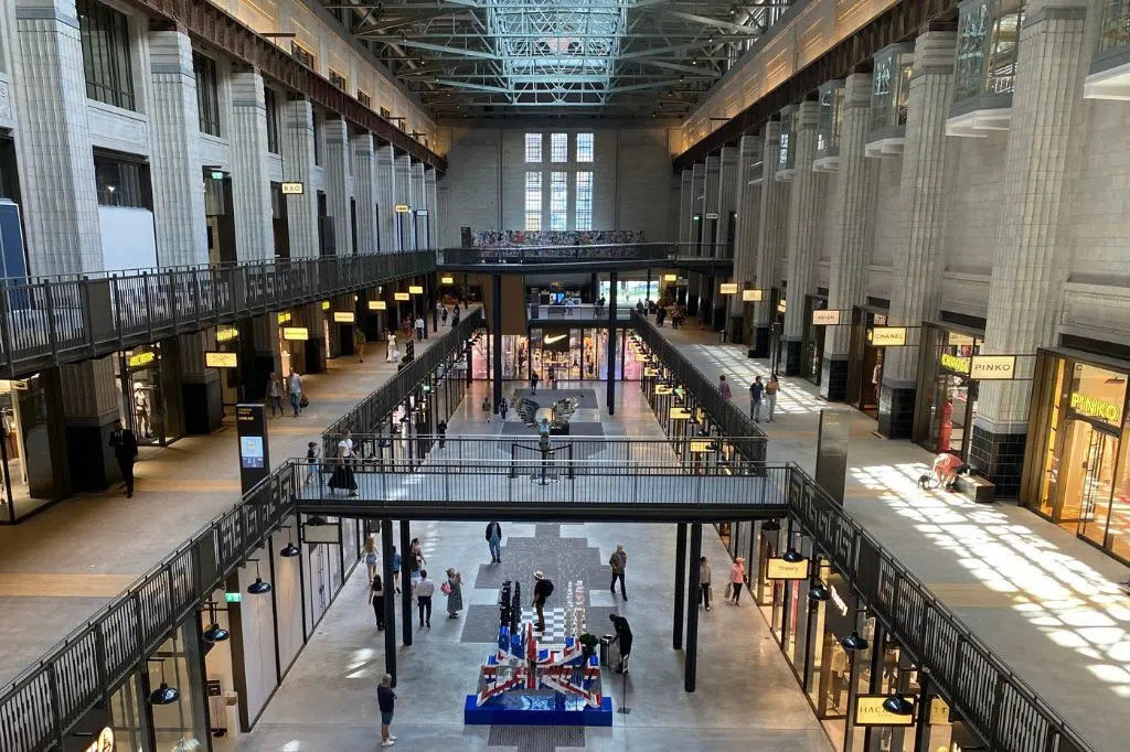 Shops in Battersea Power Station