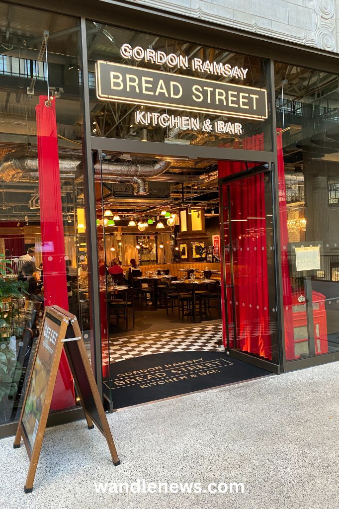 Bread Street Kitchen & Bar - one of the best places to eat in Battersea Power Station