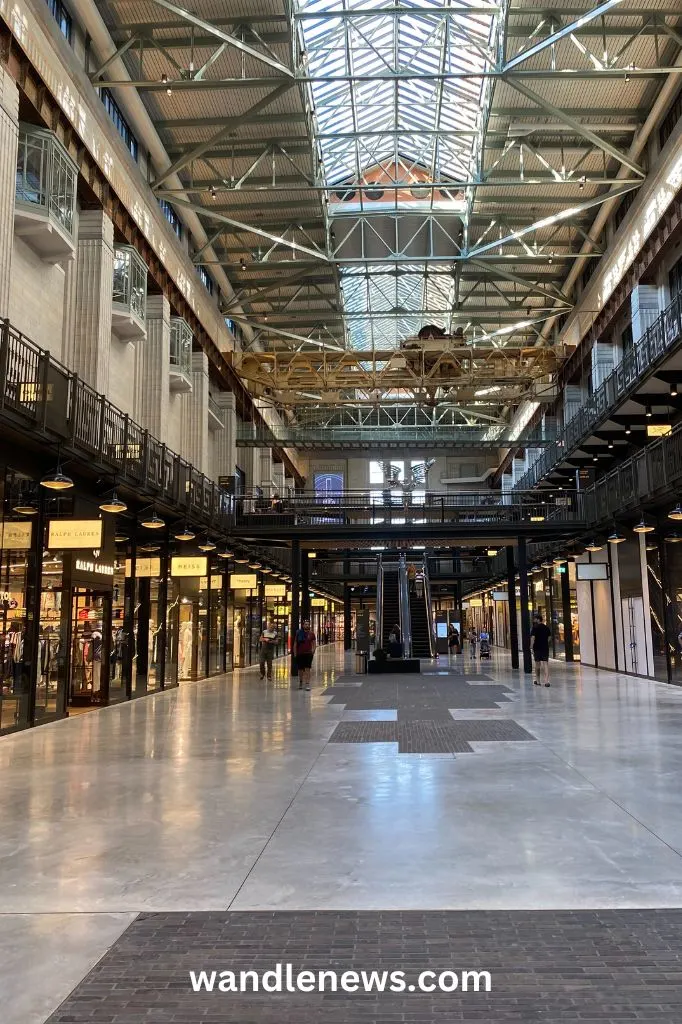 shops in Battersea Power Station