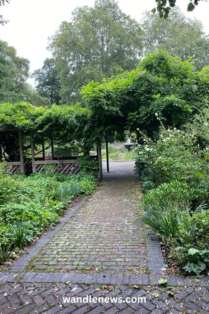 Old English Garden in Battersea Park