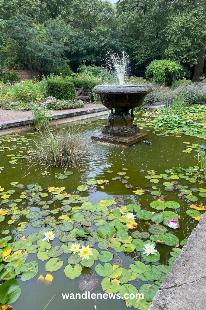 Old English Garden in Battersea Park