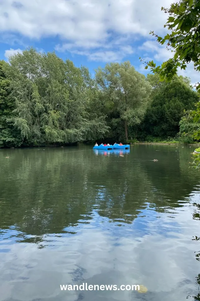 boat on the lake