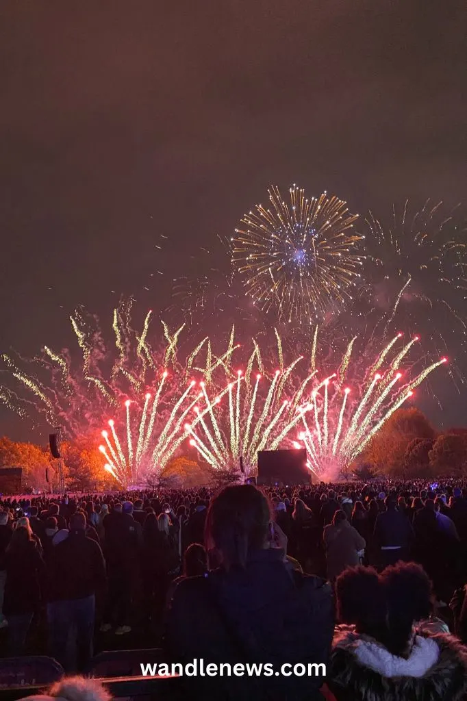 Guy Fawkes Night Firework Display in Battersea Park