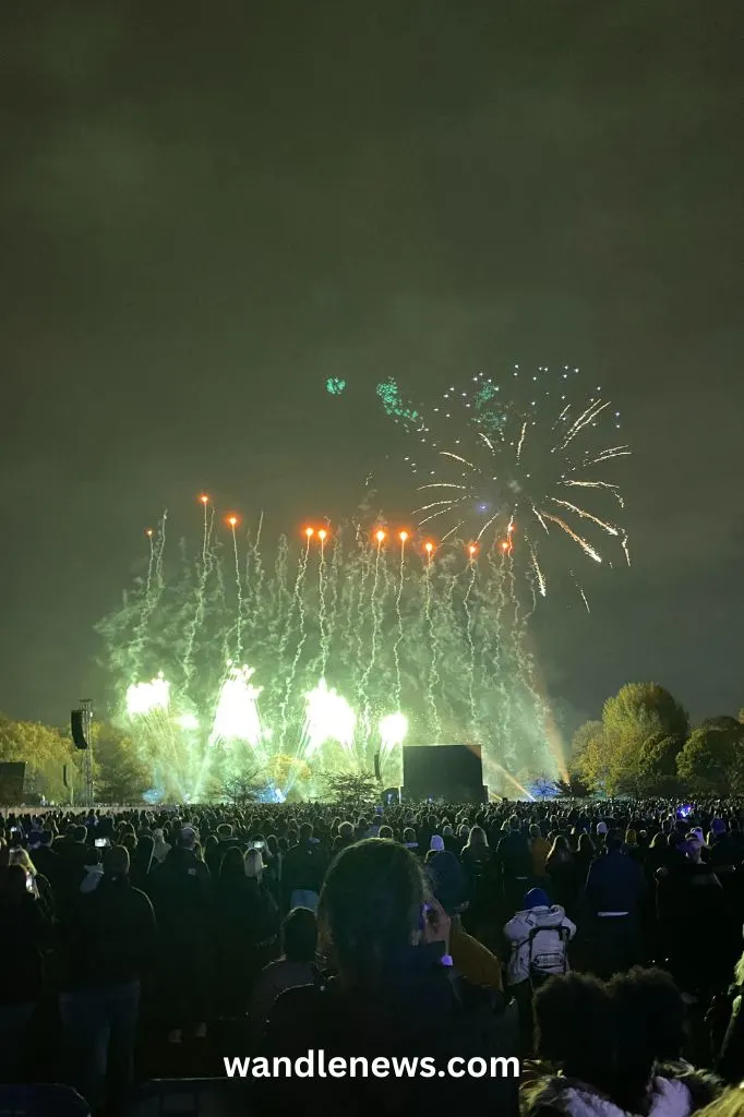 Guy Fawkes Night Firework Display in Battersea Park