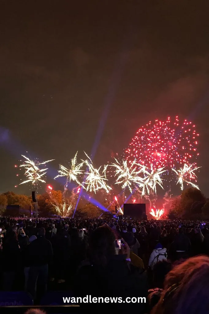 Guy Fawkes Night Firework Display in Battersea Park