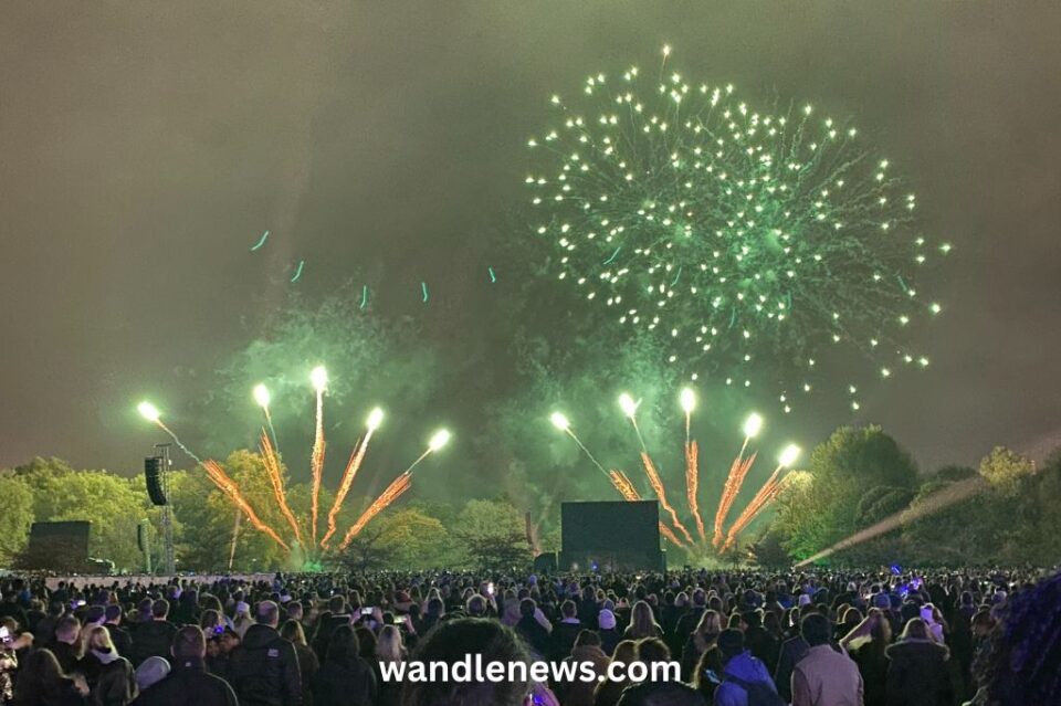 Guy Fawkes Night Firework Display in Battersea Park