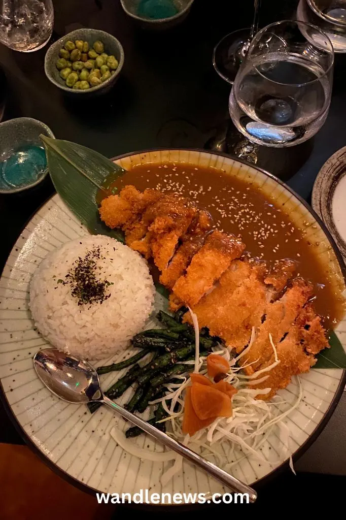 Chicken Katsu curry at KIBOU