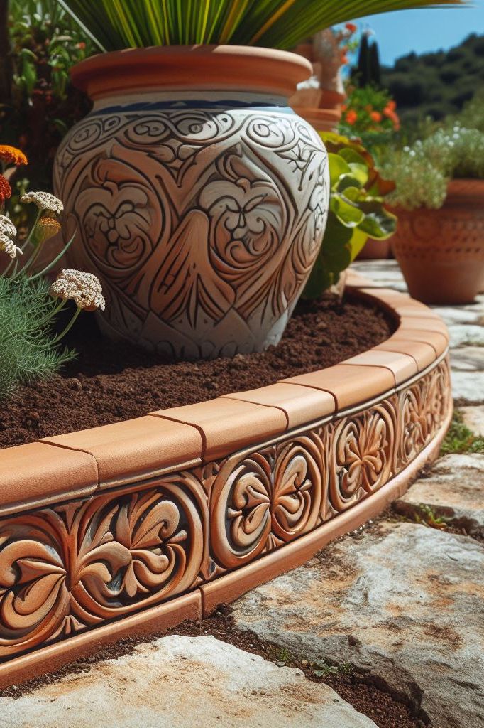 Paying attention to garden edging can truly transform the overall look and feel of your outdoor space. These ideas provide both functionality and aesthetic appeal, ensuring your garden stands out.  Cheap garden border ideas, plants, UK, landscape edging, wood, low maintenance, brick, stone, cheap wood.