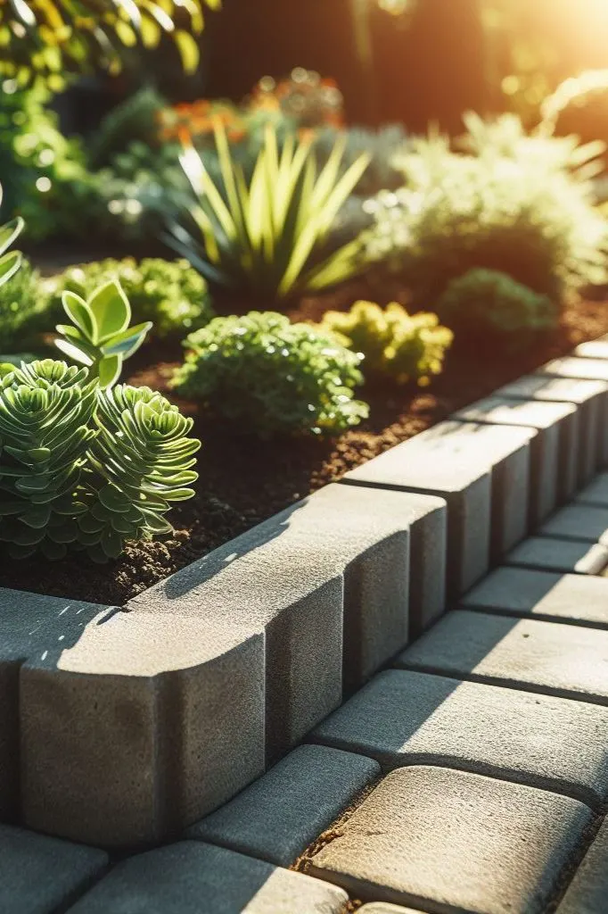 Paying attention to garden edging can truly transform the overall look and feel of your outdoor space. These ideas provide both functionality and aesthetic appeal, ensuring your garden stands out.  Cheap garden border ideas, plants, UK, landscape edging, wood, low maintenance, brick, stone, cheap wood.