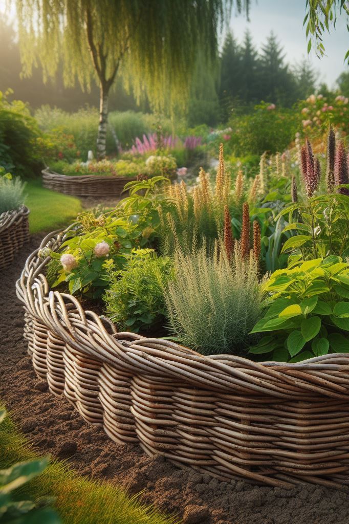 Paying attention to garden edging can truly transform the overall look and feel of your outdoor space. These ideas provide both functionality and aesthetic appeal, ensuring your garden stands out.  Cheap garden border ideas, plants, UK, landscape edging, wood, low maintenance, brick, stone, cheap wood.