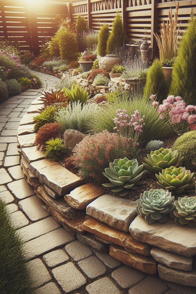 Paying attention to garden edging can truly transform the overall look and feel of your outdoor space. These ideas provide both functionality and aesthetic appeal, ensuring your garden stands out.  Cheap garden border ideas, plants, UK, landscape edging, wood, low maintenance, brick, stone, cheap wood.