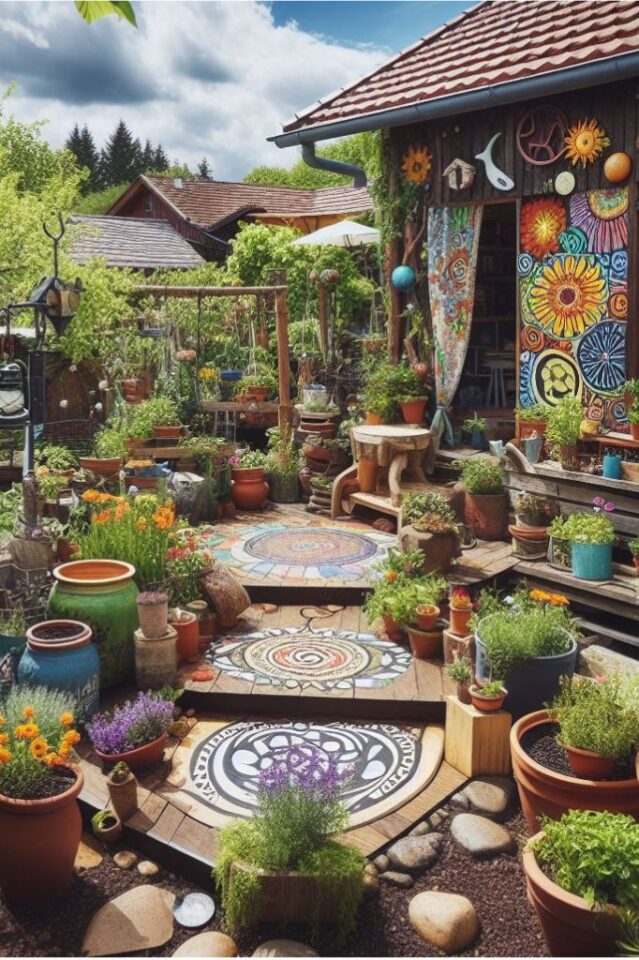 27 Hippie Garden Ideas for Your Outdoor Oasis
