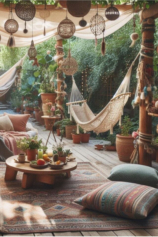 27 Hippie Garden Ideas for Your Outdoor Oasis