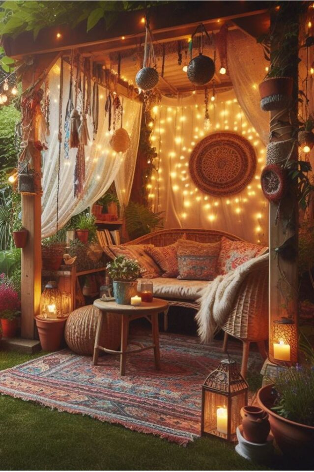 27 Hippie Garden Ideas for Your Outdoor Oasis