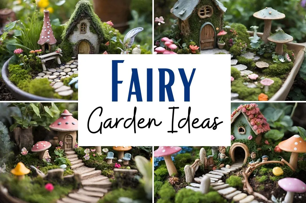 A fairy garden is a tiny, magical landscape crafted with miniature plants, decorations, and accessories in containers or outdoor areas. People create them for fun and relaxation, as they offer a creative outlet and a break from daily stresses. This post lists 29 different ideas for your fairy garden. Small, DIY, homemade, outdoor, large, kids, party, indoor, dollar tree, indoor easy, easy, enchanted forest.
