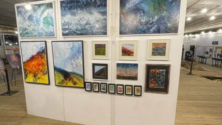 merton priory art exhibition