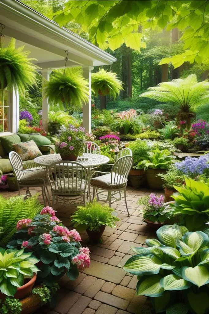 A patio garden can serve as an extension of your living space, offering a tranquil retreat for relaxation or entertaining.  This post contains 21 ideas to help you create the perfect patio garden. Paved, small, cottage, back, apartment, a budget, layout, front, raise, UK, seating areas, flower pots, with steps, fire pit, bifold doors