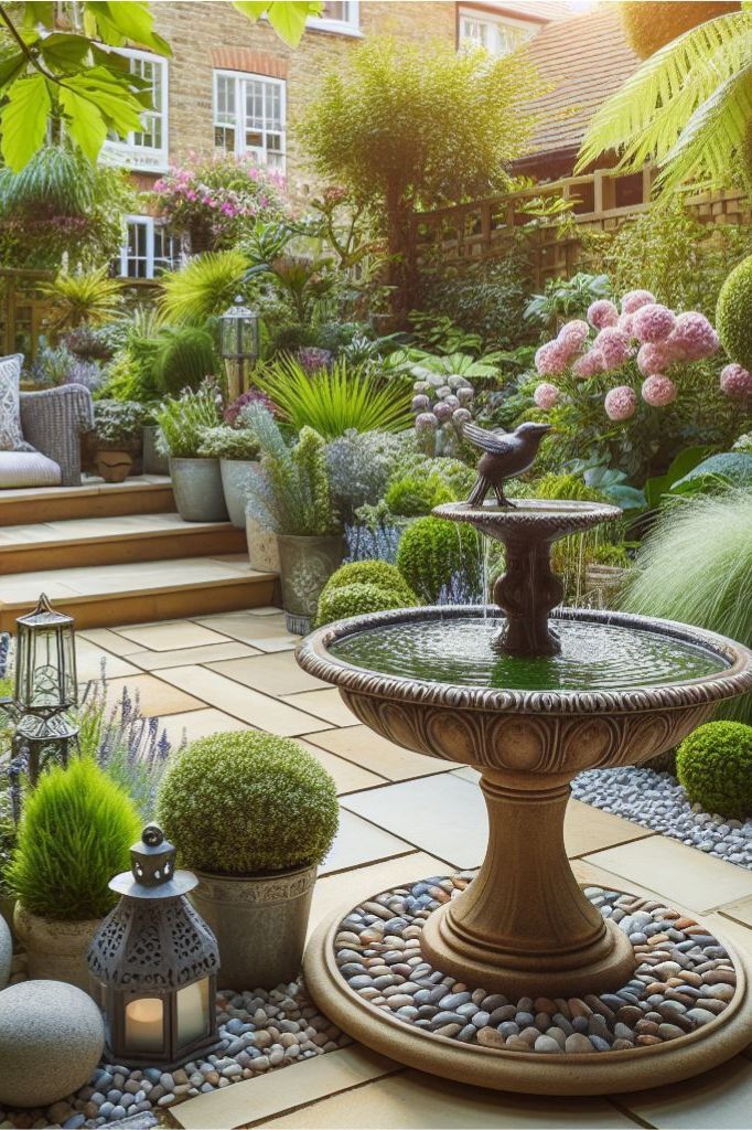 A patio garden can serve as an extension of your living space, offering a tranquil retreat for relaxation or entertaining.  This post contains 21 ideas to help you create the perfect patio garden. Paved, small, cottage, back, apartment, a budget, layout, front, raise, UK, seating areas, flower pots, with steps, fire pit, bifold doors