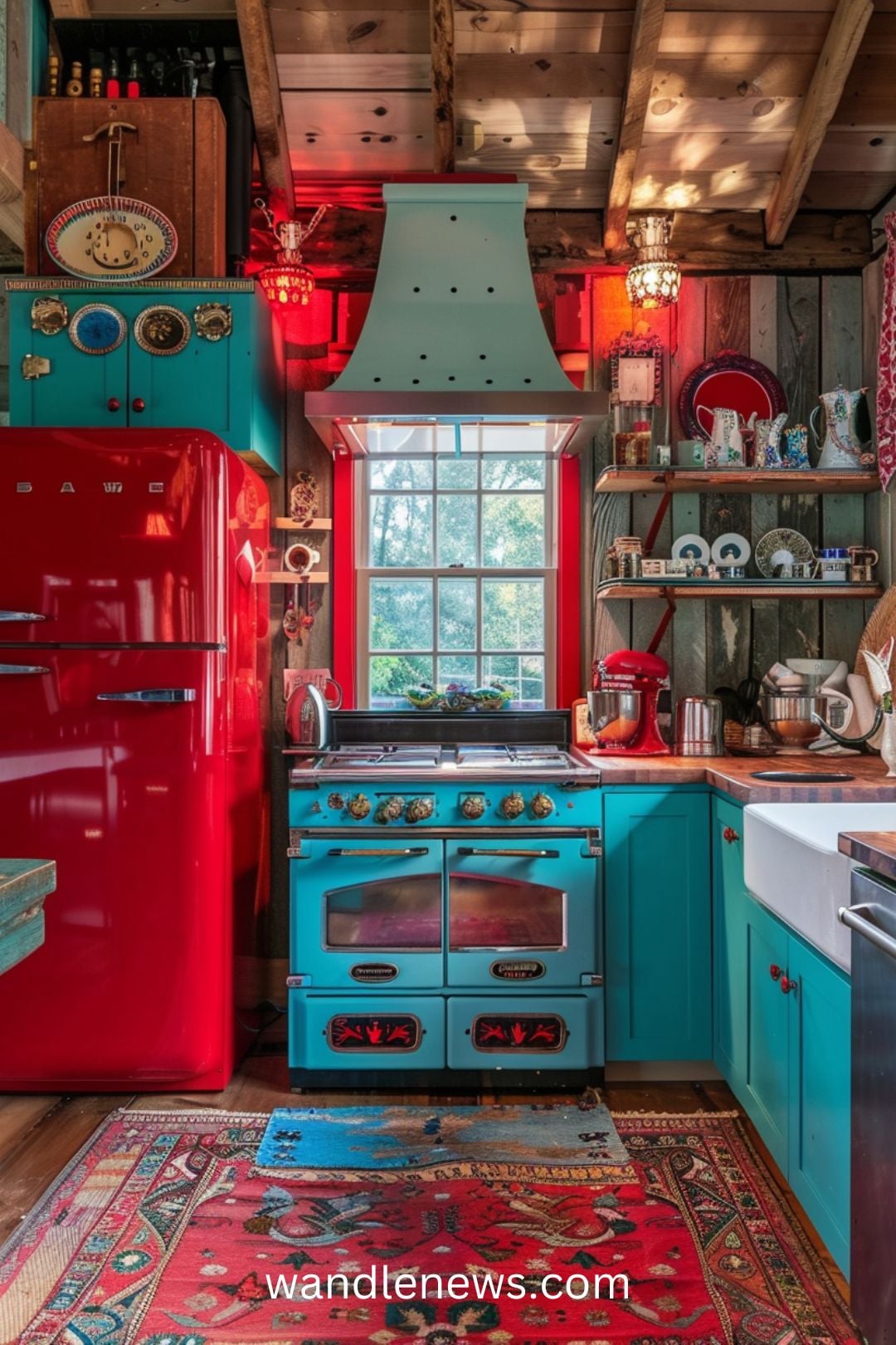 Transforming your kitchen into a space that reflects your personal style can make cooking and dining a more enjoyable experience. This post contains 21 eccentric kitchen ideas that not only meet your functional needs, but also inspire creativity. decor, ideas, cozy, eclectic, Bohemian, small, design, cabinets, backsplash, French country, table, island, vintage.