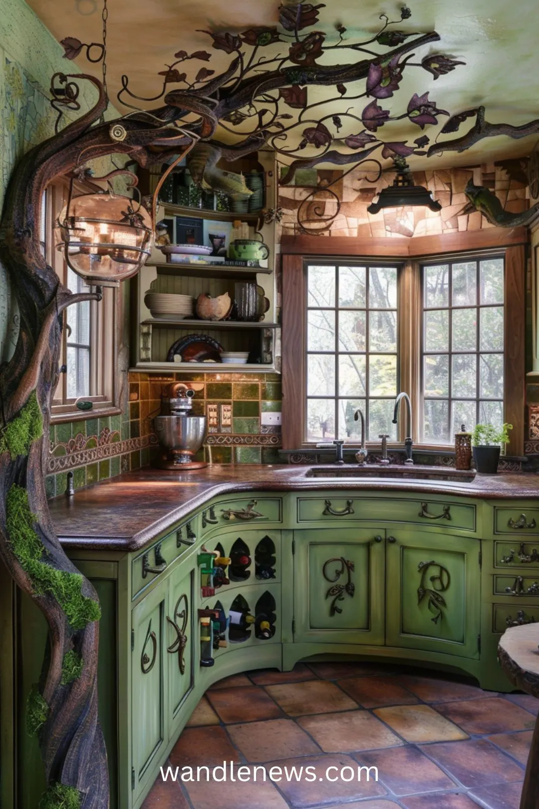 Transforming your kitchen into a space that reflects your personal style can make cooking and dining a more enjoyable experience. This post contains 21 eccentric kitchen ideas that not only meet your functional needs, but also inspire creativity. decor, ideas, cozy, eclectic, Bohemian, small, design, cabinets, backsplash, French country, table, island, vintage.