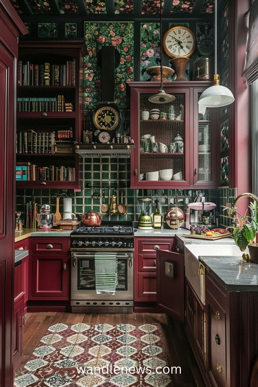 Transforming your kitchen into a space that reflects your personal style can make cooking and dining a more enjoyable experience. This post contains 21 eccentric kitchen ideas that not only meet your functional needs, but also inspire creativity. decor, ideas, cozy, eclectic, Bohemian, small, design, cabinets, backsplash, French country, table, island, vintage.