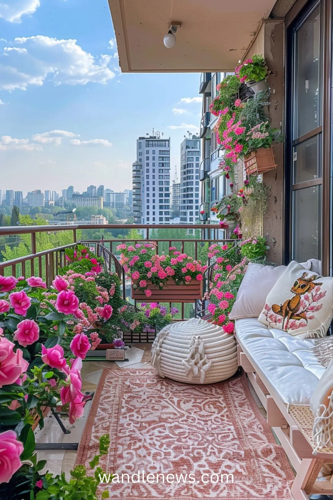 Balcony gardens offer a delightful way to bring nature into your home, especially in urban environments where space is limited. With a bit of creativity, you can transform even the smallest balcony into a lush, green retreat. This post contains 21 balcony garden ideas that you can create at home. Apartment, DIY, small, outdoor, terraces, Indian, simple, open, small apartment, UK