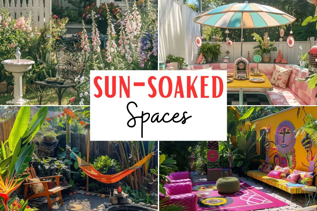 Sun-soaked spaces offer the perfect canvas for creativity and eccentricity. This post features 21 unique ideas to infuse your sunny areas with personality and charm, transforming them into vibrant and imaginative retreats.  Garden design